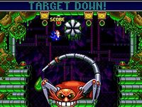 une photo d'Ã©cran de Sonic Spinball sur Sega Megadrive